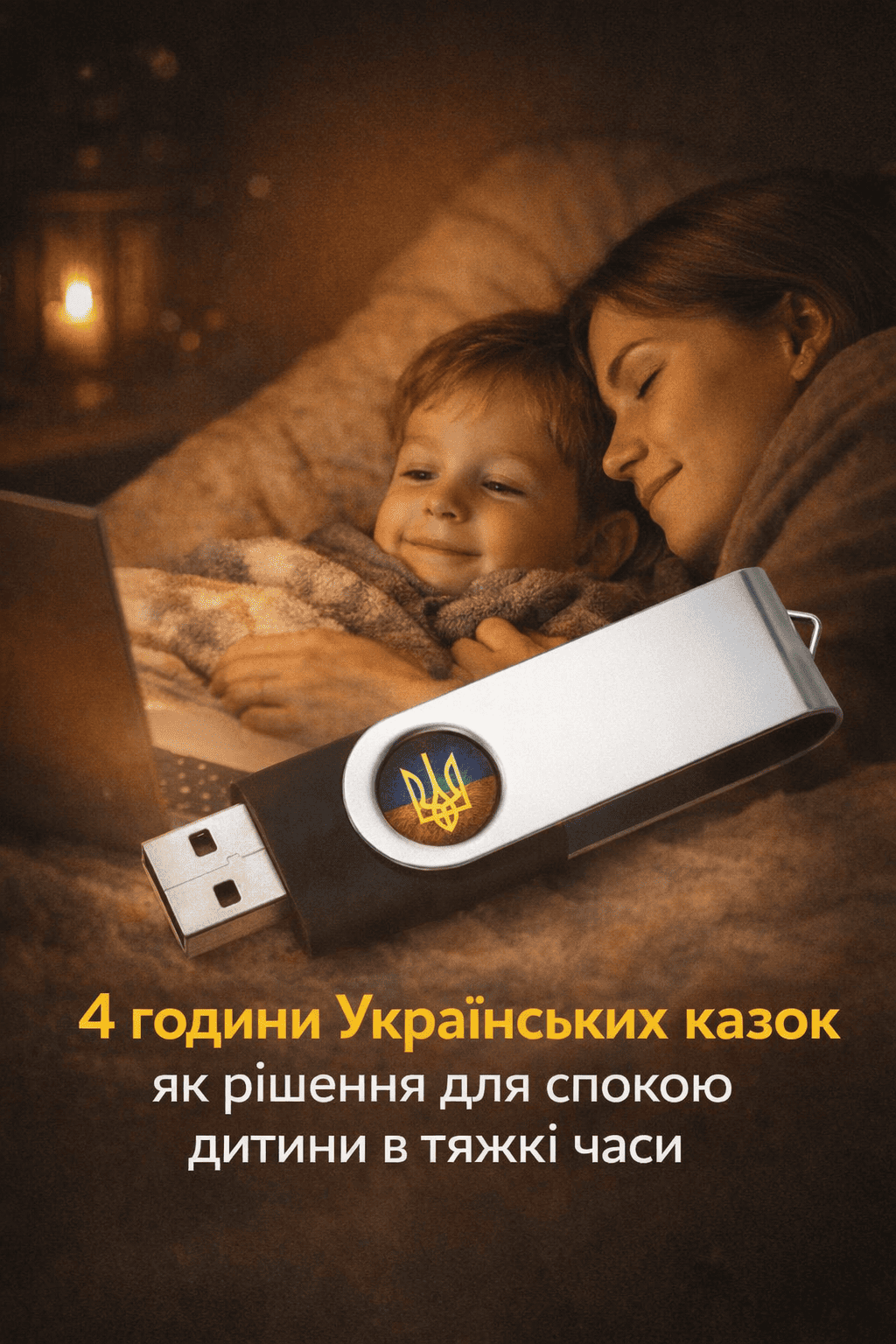 Дитячі казки, що заспокоюють — навіть без світла та інтернету