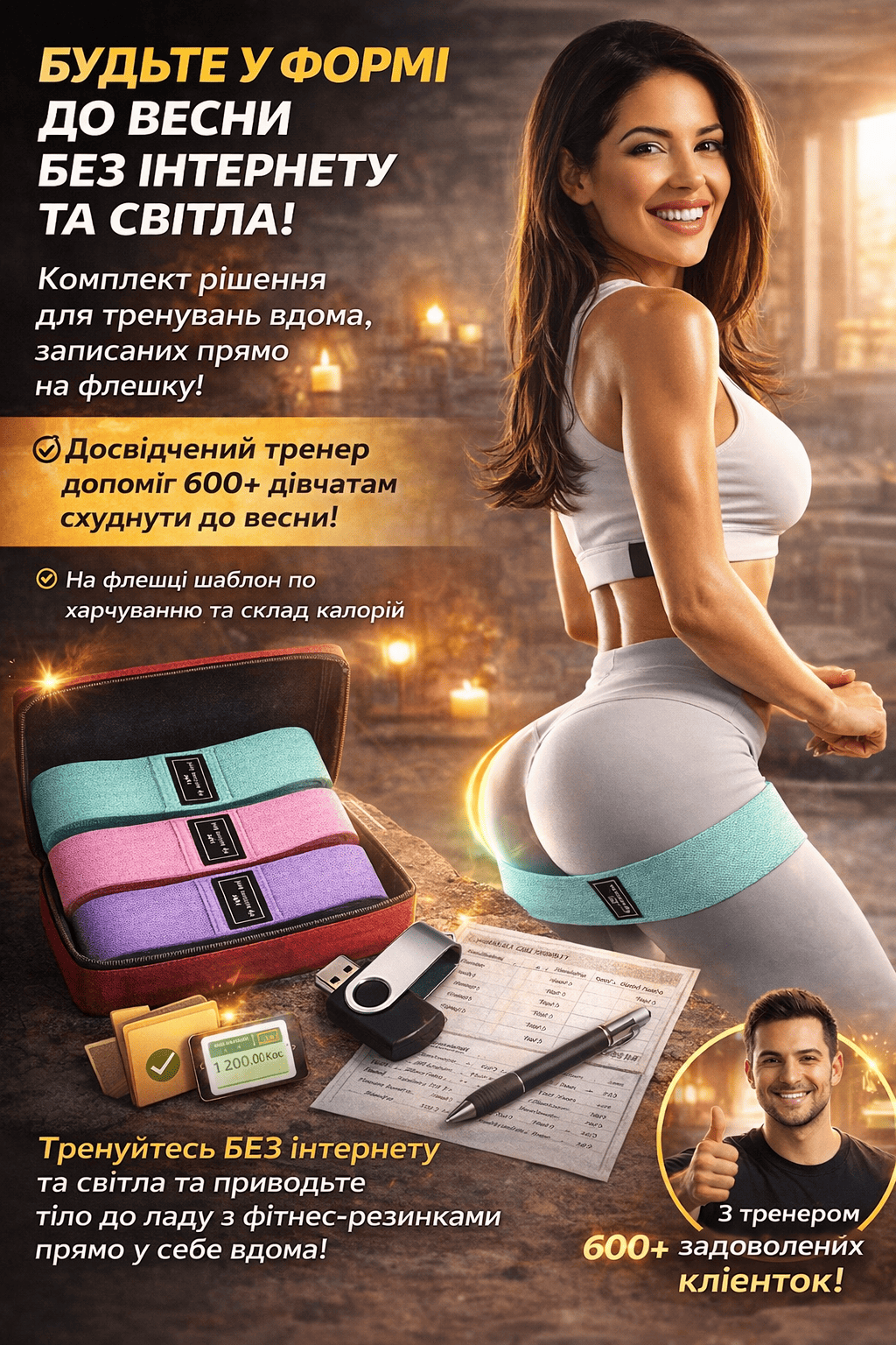 фітнес-рішення адаптоване під ваші умови